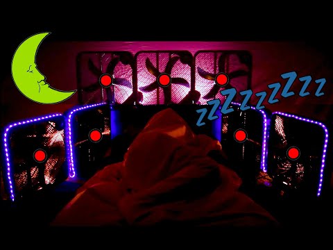 Sleeping To 7 Bedroom Fan Sounds Gentle Rain Sounds 10 Hours