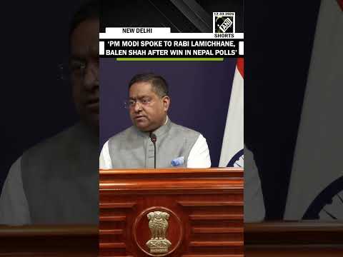 PM Modi Spoke To Rabi Lamichhane Balen Shah After Their Win In Nepal Polls MEA
