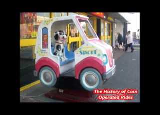  1990s Coin Operated Van Kiddie Ride Jazz Van
