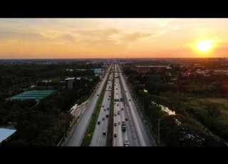 Video Montage Sunset Over The City فيديو للمونتاج غروب الشمس عن المدينة
