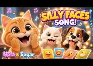 Funny Faces Song For Toddlers Silly Face Fun Mirror Song Nola Sugar