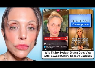  Wild TikTok Eyelash Drama Goes Viral After Lawsuit Claims Receive Backlash