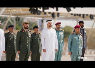 ذياب بن محمد بن زايد يشارك في وقفة الدعاء الصامت في واحة الكرامة