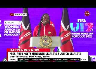 Weka Mawe Kwa Players Na Technical Bench Junior Starlets Coach To President Ruto