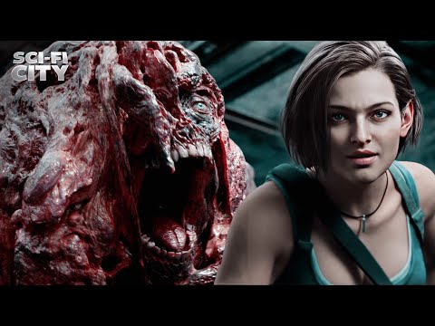 Mutant Monster Ending Battle Resident Evil Death Island Erin Cahill