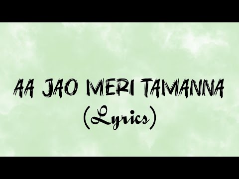 Aa Jao Meri Tamanna Lyrics Ajab Prem Ki Gajab Kahani Ranveer Kapoor Katrina Kaif