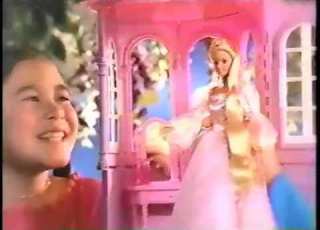 Barbie As Rapunzel Dolls Commercial 2002 V1