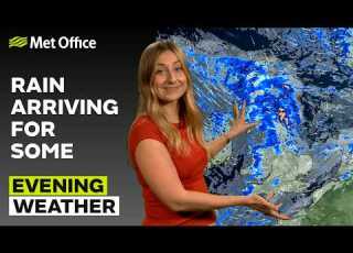  25 07 2026 Rain In The North Evening Weather Forecast UK Met Office Weather