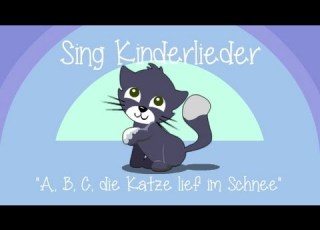  ABC Die Katze Lief Im Schnee Kinderlieder Zum Mitsingen Sing Kinderlieder