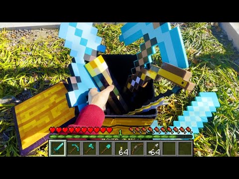 マイクラ 現実世界でサバイバルしたら大変なことになった REALISTIC MINECRAFT IN REAL LIFE