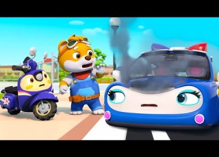  I M The Best Mechanic Monster Car Police Car Fire Truck Nursery Rhymes Kids Songs BabyBus