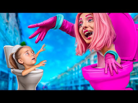 تويلت سكيبيدى إتبنته مامى لونج ليجز و دادى لونج ليجز روبلوكس سكيبيدي تويلت مفقود