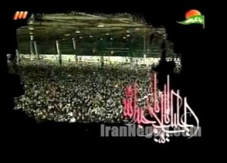  روضه حضرت عباس اقای خامنه ای