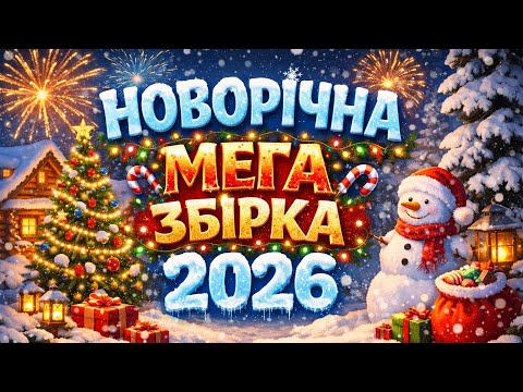 НОВОРІЧНА МЕГА ЗБІРКА 2026 НОВИНКИ ТА ХІТИ УКРАЇНСЬКА МУЗИКА УКРАЇНСЬКІ ПІСНІ ТОП 100 ХІТІВ