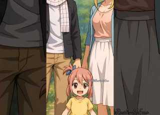 Fairy Tail Couple X Their Baby Anime Fairytail Animeedit Fairytales Lucy Riddlerush Shorts