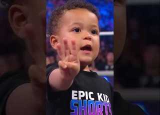 The Baby Started A COUNTDOWN Crowd Went WILD Wwe Wrestlingshorts Wwe Wweseries