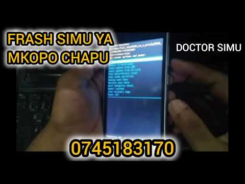 VIDEO JINSI YA KUFRASHI SIMU YA MKOPO USILIPIE TENA