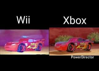 Cars 2 Graphics Comparison Lightning McQueen Timberline Sprint