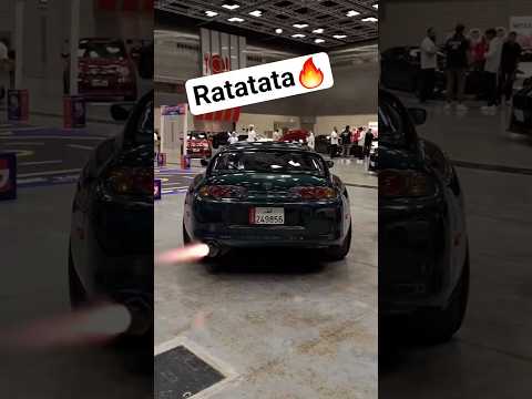 أصوات مجنونة من تويوتا سوبرا سوبرا Toyotasupra Supra