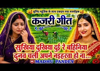  नय दर दभर Video Kajari Geet कजर ग त स ख य द ख य द ई र बह न य Trending अवध Kajiri ल कग त