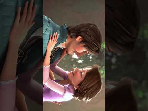 Tangled Ending Kiss Scene