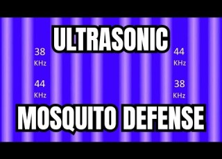 Mosquito Repellent Sound Virtual Ultrasonic Sound And UV Light Smooth Sound Frequency