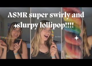  A Succulent And Sweet Lollipop ASMR The Ever So Requested Swirly Lollipop Video