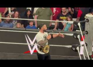 Roman Reigns Face To Face With Jacob Fatu WWE Raw 5 25 2026