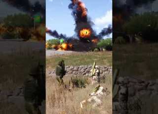 The Sniper Managed To Disable The Tank Arma3