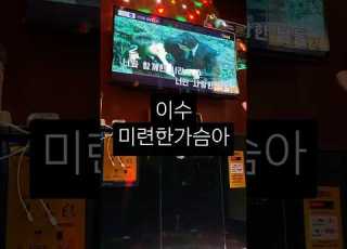  이수 Mc The Max 미련한가슴아 일반인 노래방 커버 Shorts Mcthemax 엠씨더맥스 노래방커버 일반인노래방커버