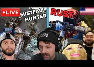 LIVE BIG DAY RUST GLOBAL WARFARE MISTFALL HUNTER Adv Cheeky Starforge