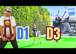 Backyard Volleyball D1 Vs D3 NATIONAL CHAMPIONS