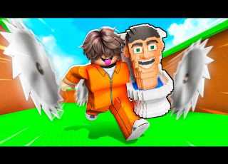 ربلو انقذ البرينروت من الشوك Escape Logs For Brainrot
