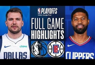 Dallas Mavericks Vs Los Angeles Clippers Game 5 Full Highlights May 1 2024 Nba Studio Nba