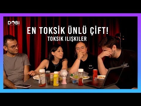 EN TOKSİK ÜNLÜ ÇİFTİ SEÇİYORUZ Mukbang Toksik İlişkiler