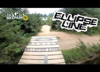 Les Gets Bike Park Ellipse Line Black
