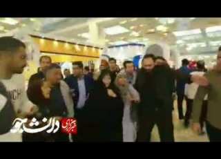 فرار مفتضحانه معصومه ابتکار از نمایشگاه