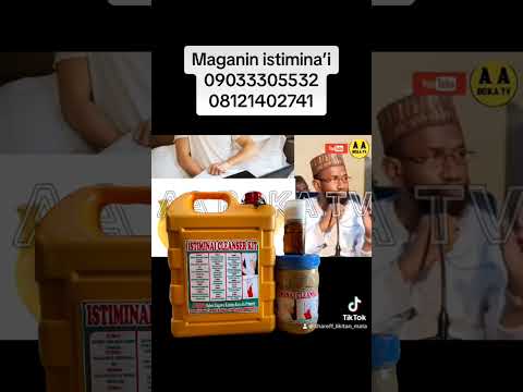 ILLOLIN ZINAR HANNU ISTIMINA I DA MAGANI ILLOLIN ZINAR HANNU ISTIMINA I DA MAGANI