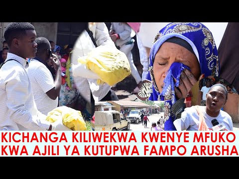 KICHANGA CHA MIEZI NANE CHATUPWA KWENYE MFUKO WAKUKUSANYA TAKATAKA ZA KUPELEKA DAMPO LA ARUSHA