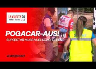  Riesenschock Bei Der Vuelta Tadej Pogacar Stürzt Schwer Und Muss Die Spanien Rundfahrt Aufgeben