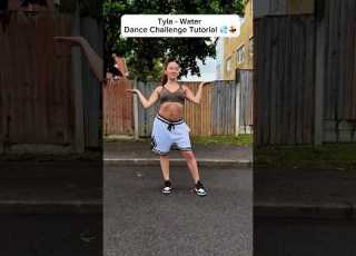Tyla Water Dance Challenge Tutorial Laurensnipzhalil