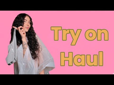 تجربة ملابس داخلية شفافة فساتين شفافة وبكيني صغير 4K