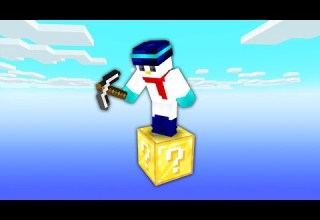 マイクラ 1週間 1マスラッキーブロック の世界でサバイバル生活してみた結果