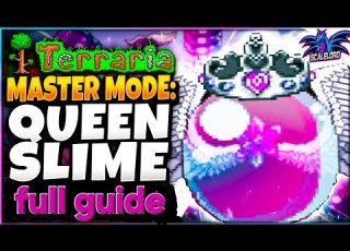 How To Defeat Queen Slime In Terraria Master Mode Ultimate Boss Guide Loadouts Arena Tips