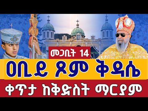 Live ሥርዓተ ቅዳሴ ዐቢይ ጾም መጋቢት 14 ቀጥታ ከ5 ኪሎ ቅድስት ማርያም ገዳም Abiy Tsom From St Mary EOTC Mar 23
