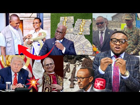 URGENT MANDAT D ARRÊT CONTRE NANGAA LE PAPE LEON XIV MET EN GARDE AMBONGO LES USA A LA CONQUÊTE