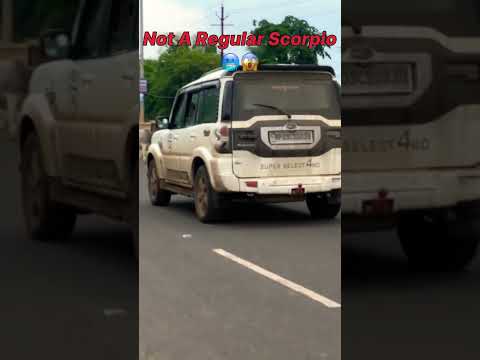 Not A Regular Mahindra Scorpio