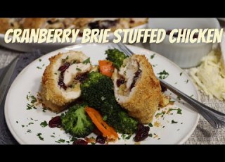 Cranberry Brie Stuffed Chicken STUFFED CHICKEN BREAST SERIES