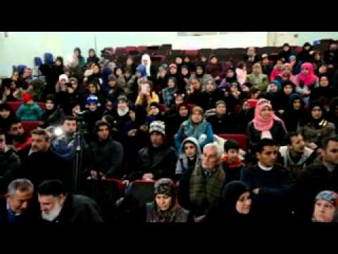 احتفال حركة أمل بنت جبيل بمناسبة عي الأم المنشد إبراهيم علوية