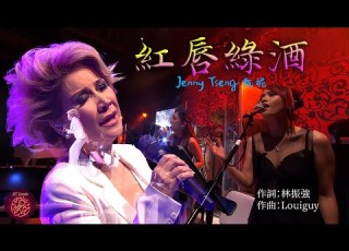 紅唇綠酒 甄妮 Jenny Tseng Karaoke Sing Along With Pinyin 拼音唱版